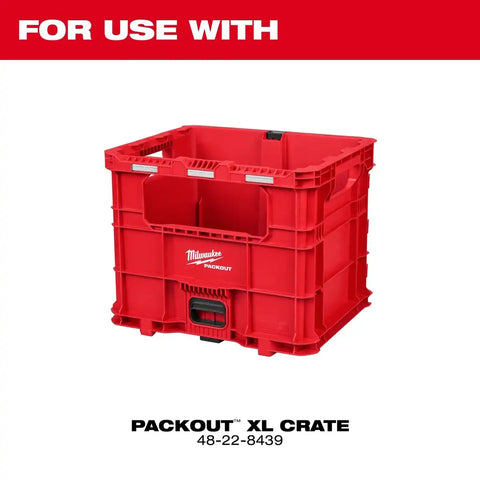 Milwaukee 48-22-8044 PACKOUT XL Crate Wire Pulling Inserts Fits 1/2" EMT Conduit (2 Pack)