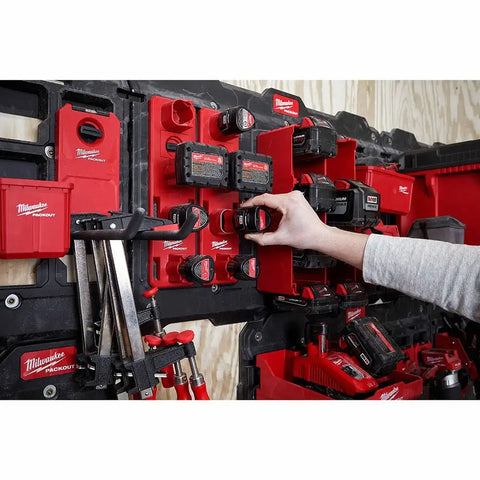 Milwaukee 48-22-8338 PACKOUT Shop Storage M12 Battery Holder