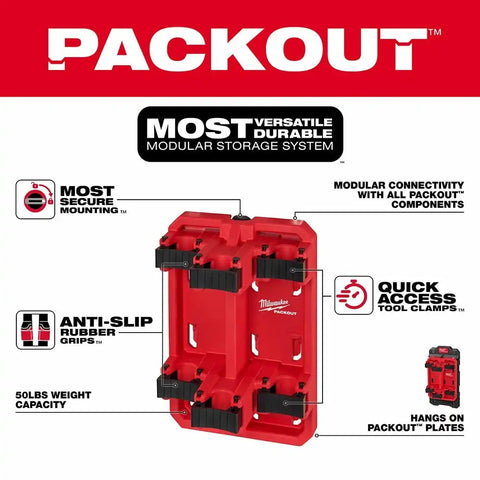 Milwaukee 48-22-8349 PACKOUT Shop Storage Long Handle Tool Rack