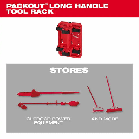 Milwaukee 48-22-8349 PACKOUT Shop Storage Long Handle Tool Rack