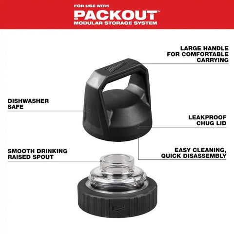 Milwaukee 48-22-8370 Chug Lid for PACKOUT Bottles