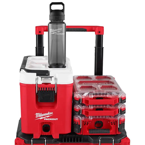 Milwaukee 48-22-8372B PACKOUT 34oz Bottle with Chug Lid - Black