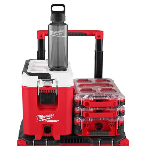 Milwaukee 48-22-8373B PACKOUT 48oz Bottle with Chug Lid - Black