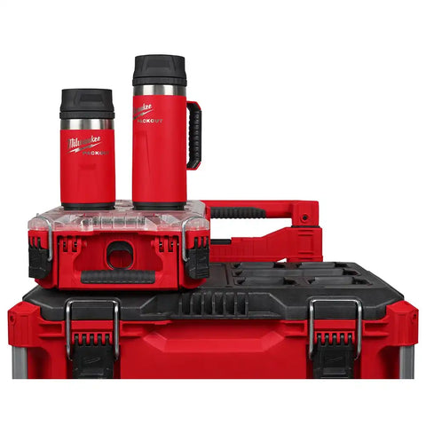 Milwaukee 48-22-8391R PACKOUT 12oz Insulated Bottle with Sip Lid