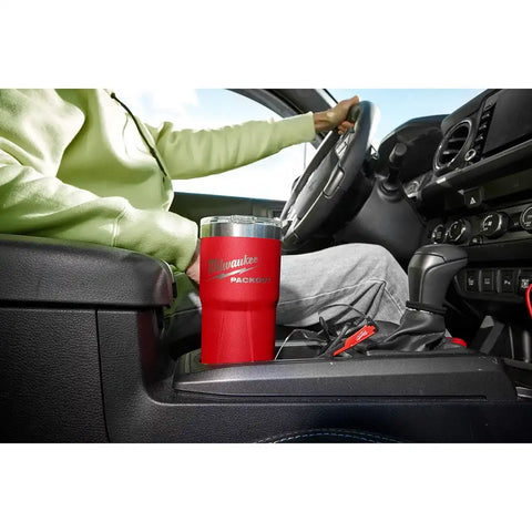 Milwaukee 48-22-8392R PACKOUT 20oz Red Tumbler