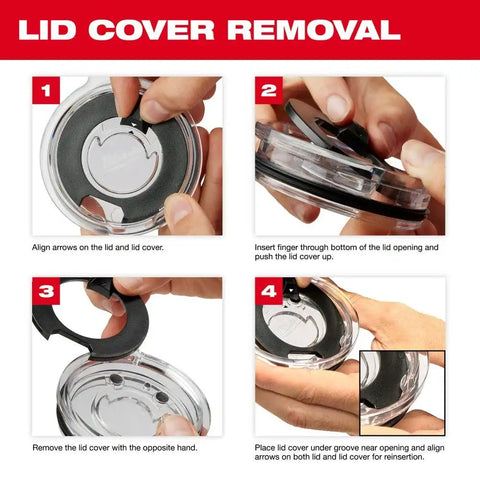 Milwaukee 48-82-8393BP PACKOUT 30oz Tumbler - Black