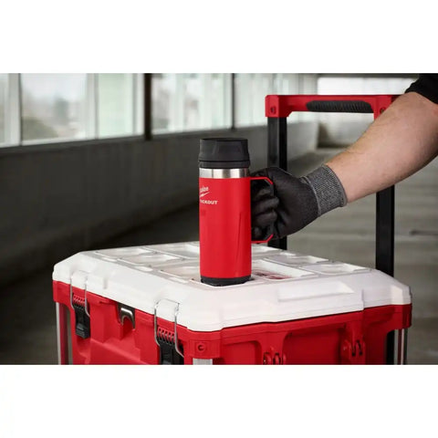 Milwaukee 48-22-8394R PACKOUT 18oz Insulated Mug with Sip Lid