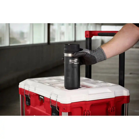 Milwaukee 48-22-8395B PACKOUT 18oz Insulated Bottle with Sip Lid