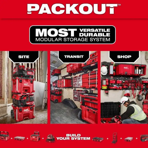 Milwaukee 48-22-8396B PACKOUT 24oz Insulated Bottle with Chug Lid - Black