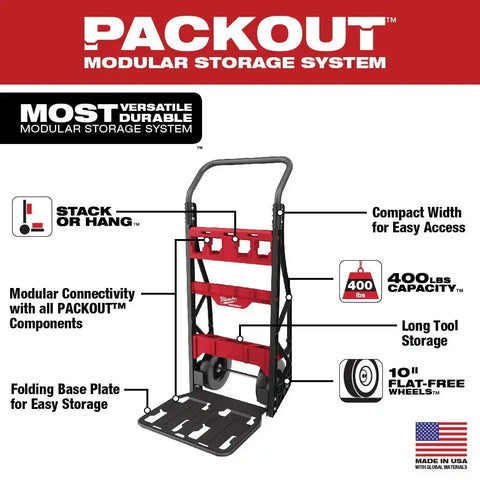 Milwaukee 48-22-8415 PACKOUT™ 2-Wheel Cart