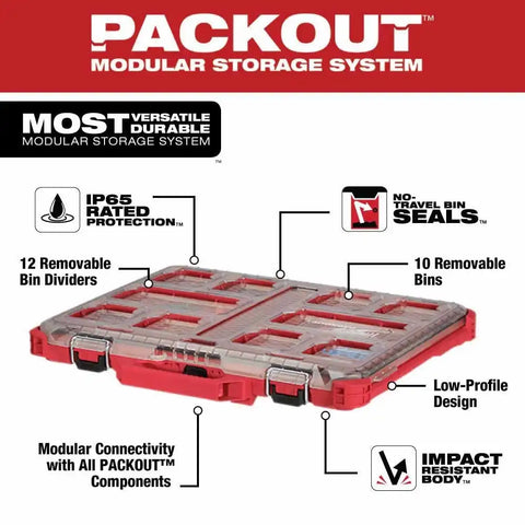 Milwaukee 48-22-8431 PACKOUT Low-Profile Organizer
