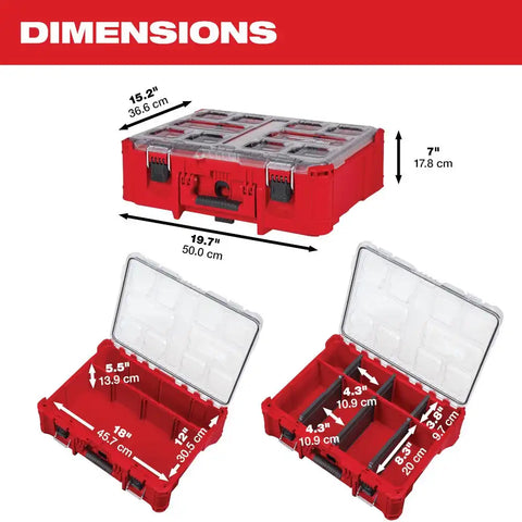 Milwaukee 48-22-8432 PACKOUT™ Deep Organizer