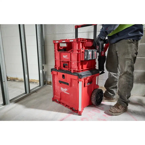 Milwaukee 48-22-8439 PACKOUT XL Crate Modular Tool Storage with 75 lb Capacity