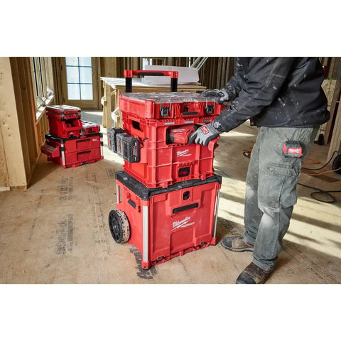 Milwaukee 48-22-8439 PACKOUT XL Crate Modular Tool Storage with 75 lb Capacity