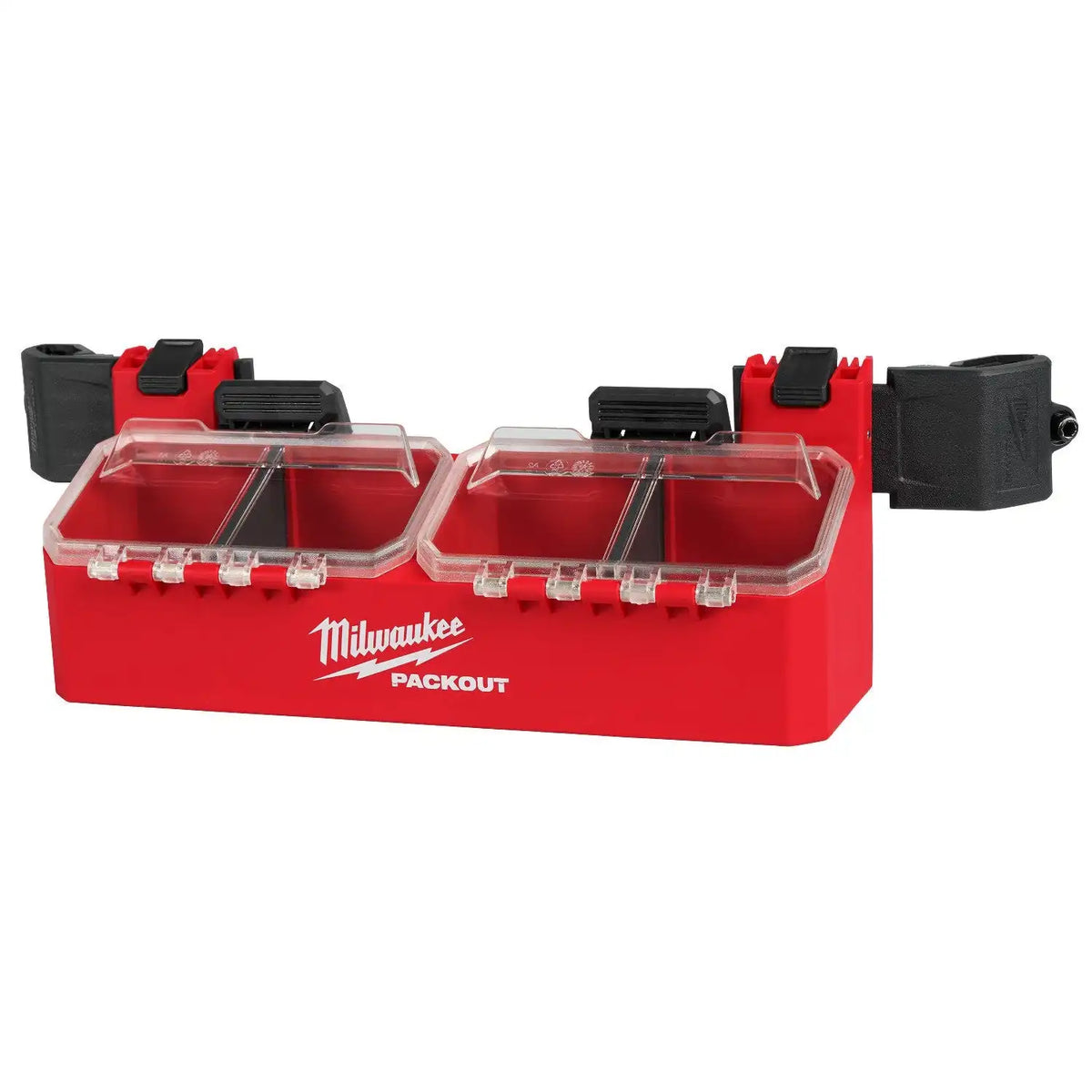 Milwaukee 48-22-8610 PACKOUT Tool Box 2-Bin Small Parts Attachment with Clear Lid (1 Each)
