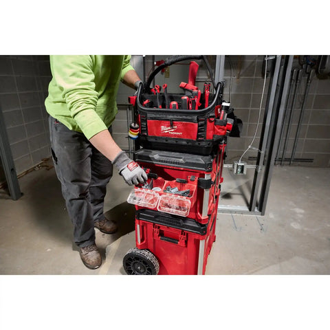 Milwaukee 48-22-8610 PACKOUT Tool Box 2-Bin Small Parts Attachment with Clear Lid (1 Each)