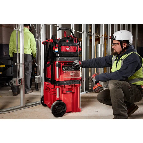 Milwaukee 48-22-8611 PACKOUT Tool Box Magnetic Bin Attachment with Clear Lid