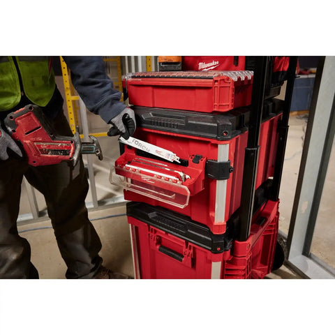 Milwaukee 48-22-8612 PACKOUT Accessory Case Attachment with 12 in. Blade Clip for Sawzall Blades