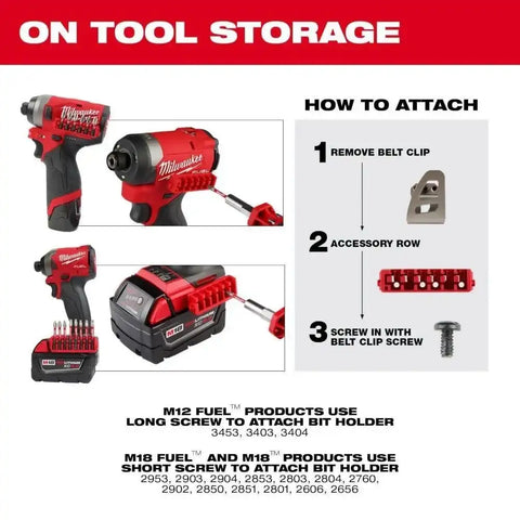 Milwaukee 48-32-5162 SHOCKWAVE Impact Duty 60PC Drill, Drive & Fasten PACKOUT Set