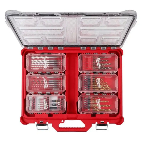 Milwaukee 48-32-5162 SHOCKWAVE Impact Duty 60PC Drill, Drive & Fasten PACKOUT Set