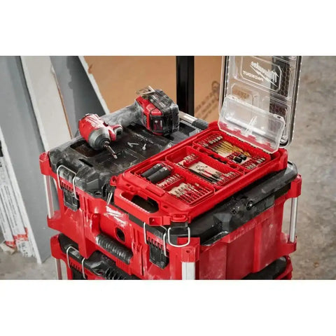 Milwaukee 48-32-5162 SHOCKWAVE Impact Duty 60PC Drill, Drive & Fasten PACKOUT Set