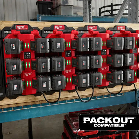 Milwaukee 48-59-1817 M18  Six Bay Daisy Chain Rapid Charger