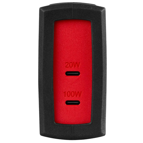 Milwaukee 48-59-2847 120W USB-C 2-Port Wall Adapter for Faster Device Charging