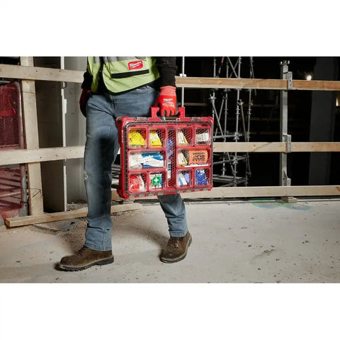 Milwaukee 48-73-8430C 193PC Class B Type III PACKOUT First Aid Kit