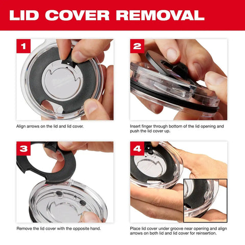 Milwaukee 48-82-8392B PACKOUT 20 oz Tumbler Black