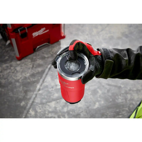 Milwaukee 48-82-8392R PACKOUT 20 oz. Twist-to-Lock Insulated Tumbler with Sliding Magnetic Lid