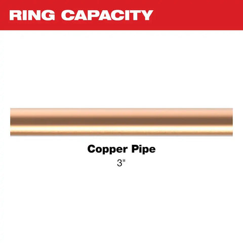 Milwaukee 49-16-2657NX 3" NIBCO Press Ring for M18 FORCE LOGIC Long Throw Press Tool