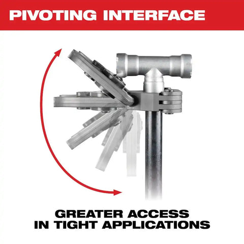 Milwaukee 49-16-2698X 2-1/2"- 4" IPS-P Pivoting Press Ring Kit for M18 FORCE LOGIC Throw Press Tool