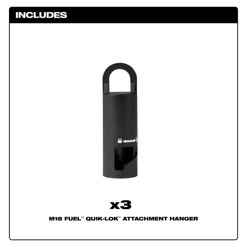 Milwaukee 49-16-2785 M18 FUEL QUIK-LOK Attachment Hanger 3pk