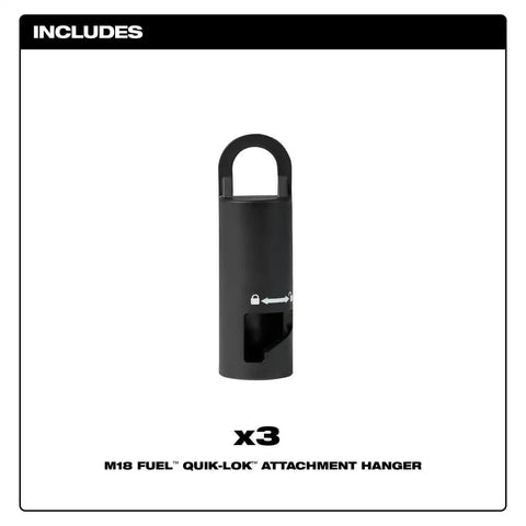 Milwaukee 49-16-2785 M18 FUEL QUIK-LOK Attachment Hanger 3pk