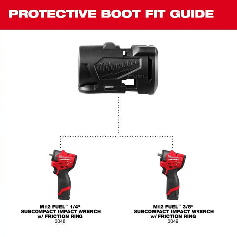 Milwaukee 49-16-3049 M12 FUEL Subcompact Impact Wrench Protective Boot