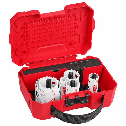 Milwaukee 49-22-4001 10 PC HOLE DOZER HVAC Hole Saw Kit