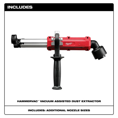Milwaukee 5261-DE Vacuum Assisted Dust Extractor for SDS+