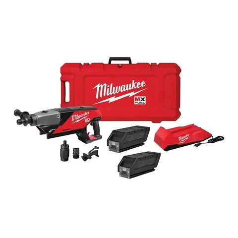 Milwaukee MXF301-2CP MX FUEL Handheld Concrete Core Drill Kit w/ Two Batteries and Charger