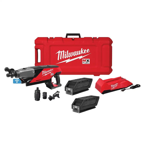 Milwaukee MXF301-2CP MX FUEL Handheld Concrete Core Drill Kit w/ Two Batteries and Charger
