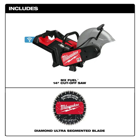Milwaukee MXF315-0 MX FUEL 14" Cut-Off Saw w/ RAPIDSTOP Brake
