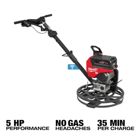 Milwaukee MXF324-2HD MX FUEL 24" Walk-Behind Edging Trowel Kit