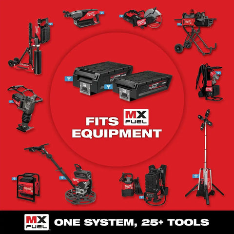 Milwaukee MXF365-0 MX FUEL 27 lb SDS MAX Cordless Demolition Hammer with AVS and ONE-KEY