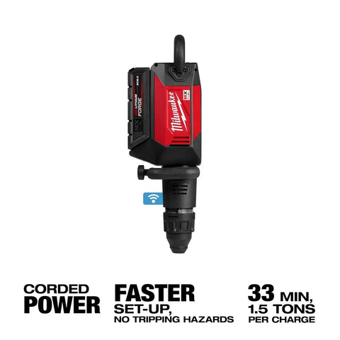 Milwaukee MXF365-1XC MX FUEL 27 lb SDS MAX Demolition Hammer Kit (8.0Ah Battery, Rapid Charger)
