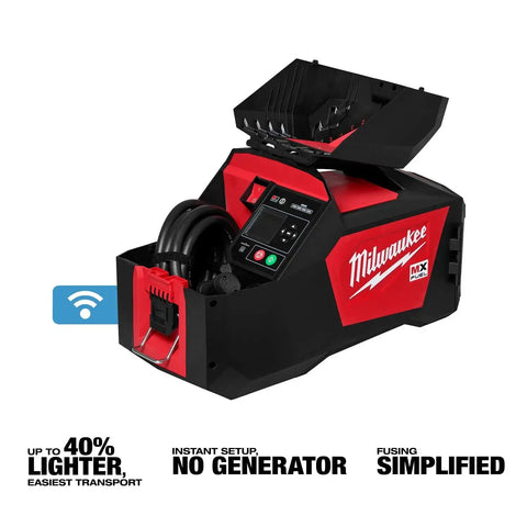 Milwaukee MXF545-XC MX FUEL Electrofusion Processor with 8.0Ah Battery Pack and Accessories