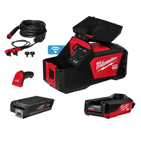 Milwaukee MXF545-XC MX FUEL Electrofusion Processor with 8.0Ah Battery Pack and Accessories