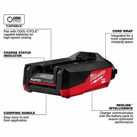 Milwaukee MXFRC MX FUEL Rapid Charger