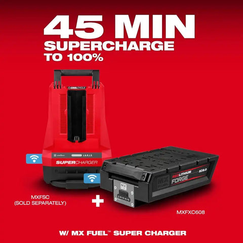 Milwaukee MXFXC608 MX FUEL REDLITHIUM  FORGE  XC8.0 Battery Pack